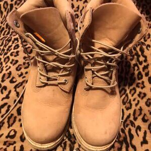 Cream Timberland's